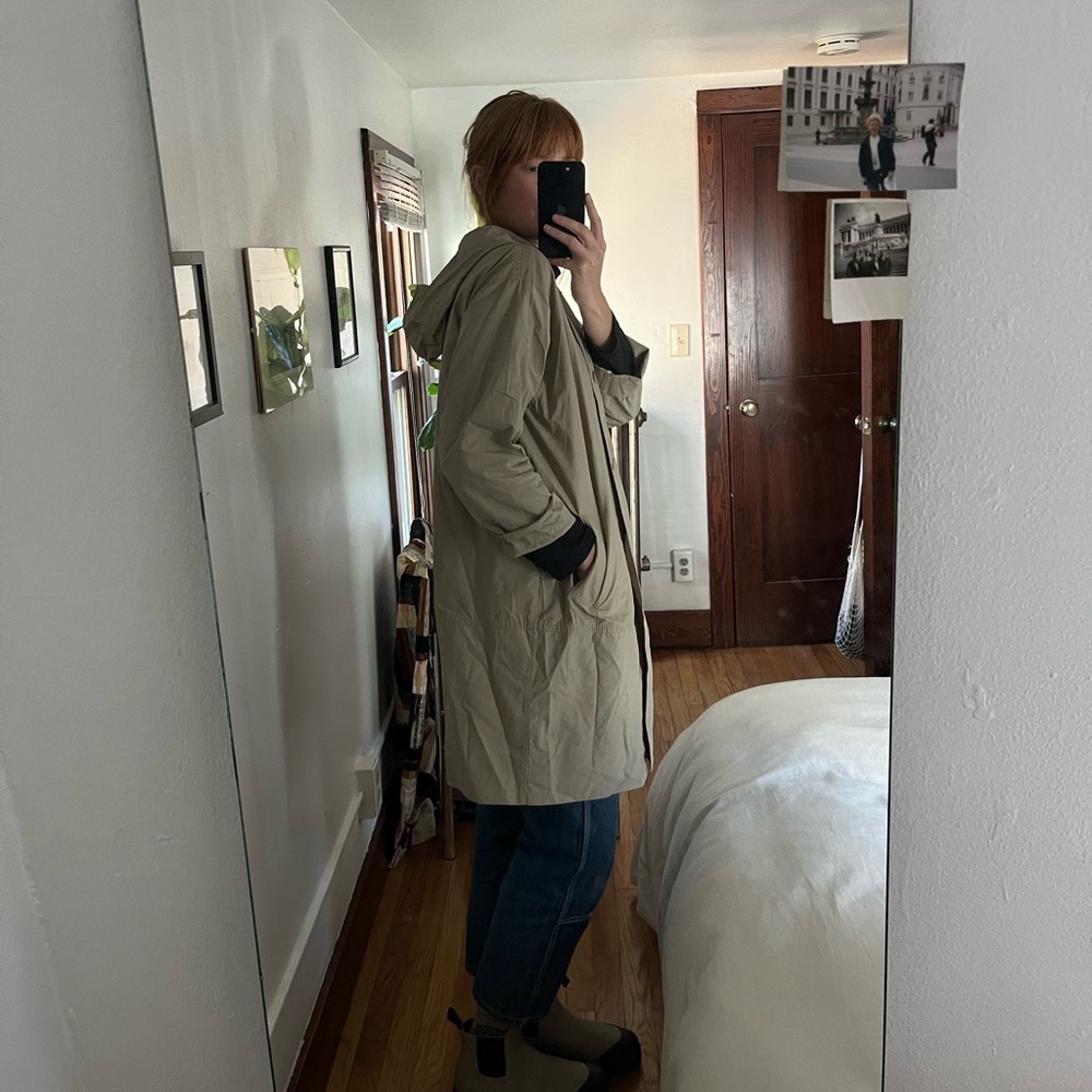 Eileen Fisher spring or fall trench coat